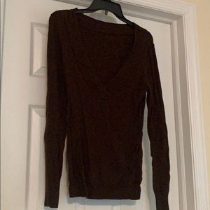 Brown sweater